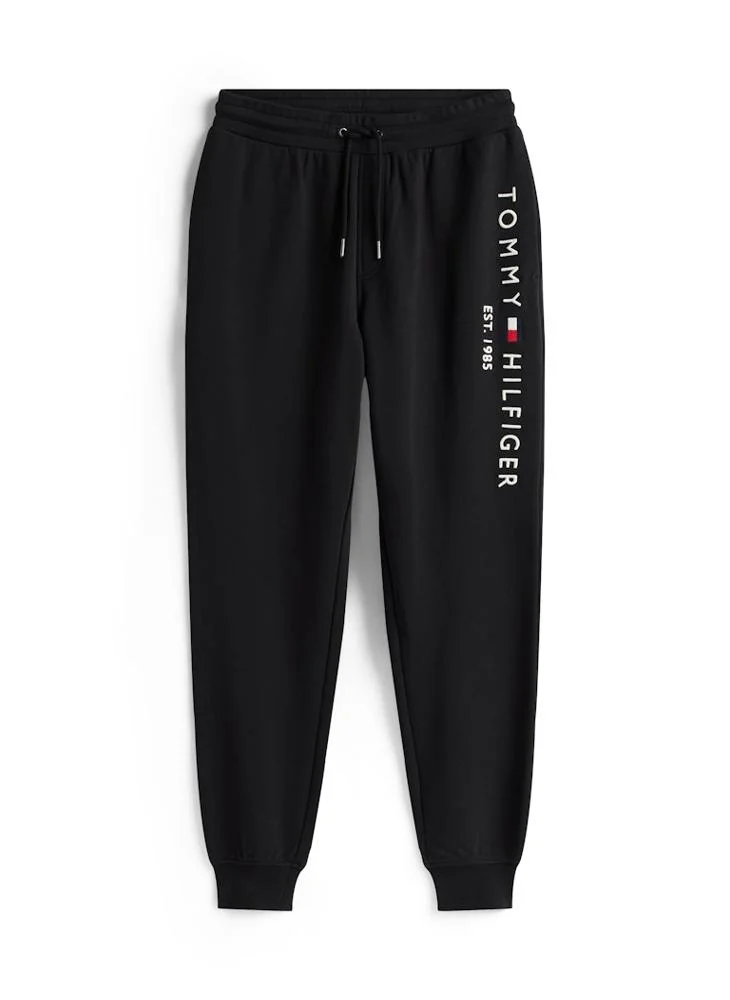 TOMMY HILFIGER  Logo Terry Cuffed Leg Joggers for Men | Best Price UAE